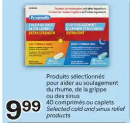 Brunet Personnelle Produits sélectionnés pour aider au soulagement du rhume, de la grippe ou des sinus offer