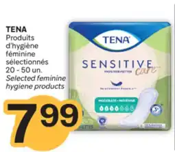Brunet TENA Produits d'hygiène féminine sélectionnés offer