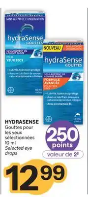 Brunet HYDRASENSE Gouttes pour les yeux sélectionnées offer