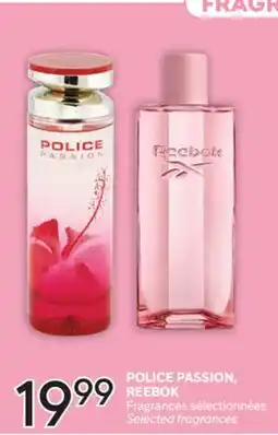 Brunet POLICE PASSION, REEBOK Fragrances sélectionnées offer