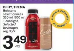 Brunet BEHY, TREMA Boissons sélectionnées offer