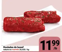 Pasquier Roulades de bœuf offer