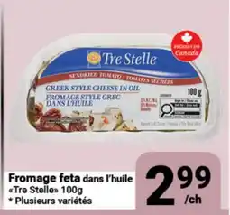Pasquier Fromage feta dans l'huile Tre Stelle offer