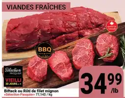 Pasquier Bifteck ou Rôti de filet mignon Sélection Pasquier offer