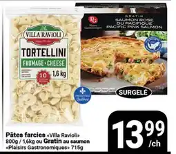 Pasquier Pâtes farcies Villa Ravioli ou Gratin au saumon offer
