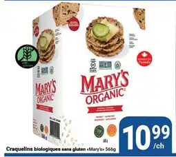 Pasquier Craquelins biologiques sans gluten Mary's offer