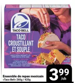 Pasquier Ensemble de repas mexicain Taco Bell offer