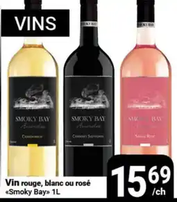 Pasquier Vin rouge, blanc ou rosé Smoky Bay offer