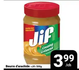 Pasquier Beurre d'arachide Jif offer