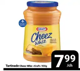 Pasquier Tartinade Cheez Whiz Kraft offer