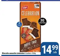 Pasquier Biscuits assortis Célébration Leclerc offer