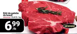 Pasquier Rôtí de palette de bœuf desossé offer