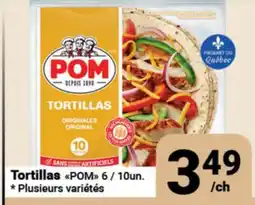 Pasquier Tortillas POM offer