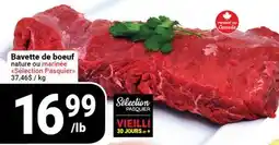 Pasquier Bavette de bœuf offer