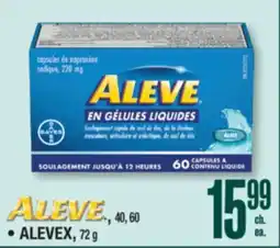 Jean Coutu ALEVE offer