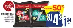 Jean Coutu IRRÉSISTIBLE Selected chips offer
