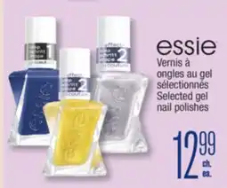 Jean Coutu essie Selected gel nail polishes offer