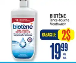Jean Coutu BIOTÈNE Rince-bouche Mouthwash offer