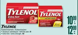 Jean Coutu TYLENOL Acetaminophen offer