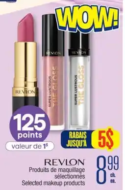 Jean Coutu Revlon Selected makeup products offer