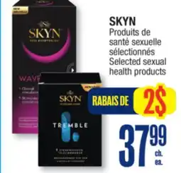 Jean Coutu SKYN Selected sexual health products offer