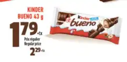 Jean Coutu KINDER BUENO offer