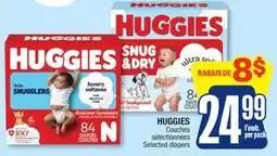Jean Coutu HUGGIES Selected diapers offer