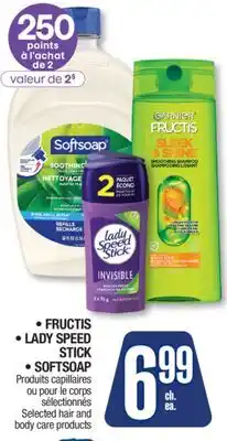 Jean Coutu FRUCTIS, LADY SPEED STICK, SOFTSOAP offer