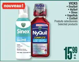 Jean Coutu VICKS, DayQuil, NyQuil, Sinex, VapoRub, ZzzQuil offer