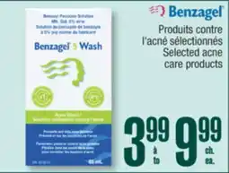 Jean Coutu Benzagel Selected acne careproducts offer