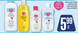 Jean Coutu Essentiel Selected baby care products offer