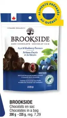 Jean Coutu BROOKSIDE Chocolates in a bag offer