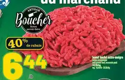 Marché Richelieu BOEUF HACHÉ EXTRA-MALGRE | LEAN GROUND BEEF offer