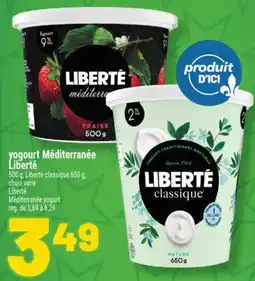 Marché Richelieu YOGOURT MÉDITERRANÉE LIBERTÉ offer