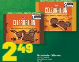 Marché Richelieu BISCUITS LECLERC CÉLÉBRATION | LECLERC CÉLÉBRATION COOKIES offer