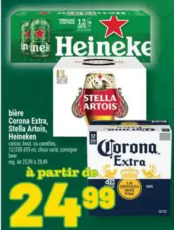 Marché Richelieu BIÈRE CORONA EXTRA, STELLA ARTOIS, HEINEKEN | BEER offer
