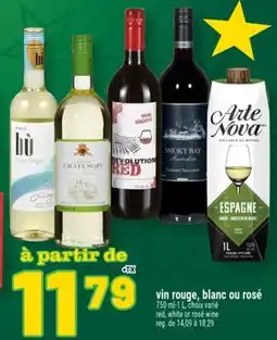 Marché Richelieu VIN ROUGE, BLANC OU ROSÉ | RED, WHITE OR ROSÉ WINE offer
