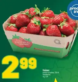Marché Richelieu FRAISES | STRAWBERRIES offer