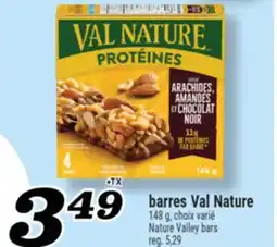 Marché Richelieu BARRES VAL NATURE | NATURE VALLEY BARS offer