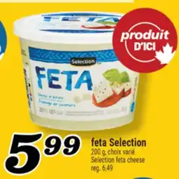 Marché Richelieu feta Selection | Selection feta cheese offer