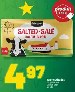 Marché Richelieu BEURRE SELECTION | SELECTION BUTTER offer
