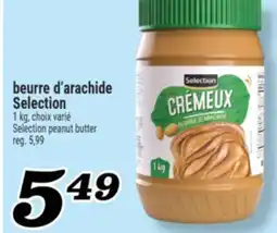 Marché Richelieu BEURRE D'ARACHIDE SELECTION | SELECTION PEANUT BUTTER offer