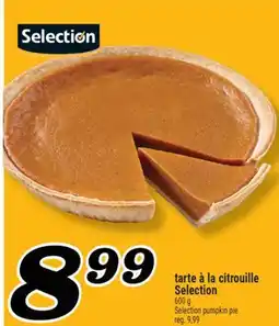 Marché Richelieu TARTE À LA CITROUILLE SELECTION | SELECTION PUMPKIN PIE offer