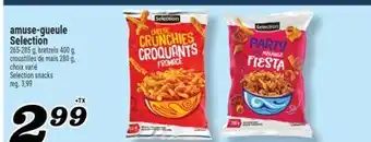 Marché Richelieu amuse-gueule Selection | Selection snacks offer
