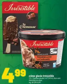 Marché Richelieu CRÈME GLACEE IRRÉSISTIBLE | IRRÉSISTIBLE ICE CREAM offer