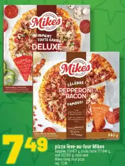 Marché Richelieu pizza au-delà des four Mikes | Mikes rising crust pizza offer