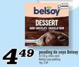 Marché Richelieu POUDING DE SOYA BELSOY | BELSOY SOYA PUDDING offer