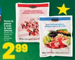 Marché Richelieu FLOCONS DE GOBERGE À SAVEUR DE CRABE SELECTION | SELECTION CRAB FLAVOURED POLLOCK FLAKES offer