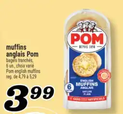 Marché Richelieu MUFFINS ANGLAIS POM | POM ENGLISH MUFFINS offer