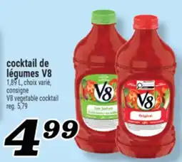 Marché Richelieu COCKTAIL DE LÉGUMES V8 | V8 VEGETABLE COCKTAIL offer